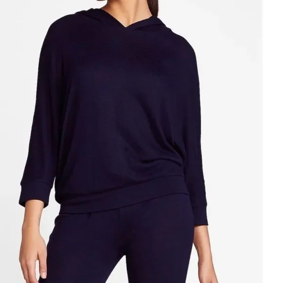 NWT BB Dakota Under The Hood Hoodie Navy Heather - Picture 2 of 11